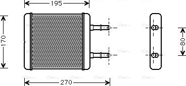 Ava Quality Cooling HY 6061 - Izmjenjivač topline, grijanje unutrasnjeg prostora www.molydon.hr