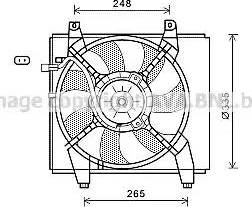 Ava Quality Cooling HY7547 - Ventilator, hladjenje motora www.molydon.hr