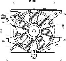 Ava Quality Cooling HY7563 - Ventilator, hladjenje motora www.molydon.hr