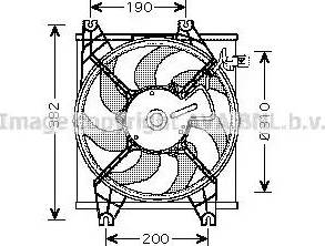 Ava Quality Cooling HY 7524 - Ventilator, hladjenje motora www.molydon.hr