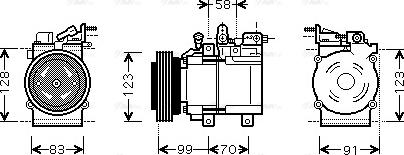 Ava Quality Cooling HYAK160 - Kompresor, klima-Uređaj www.molydon.hr