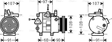 Ava Quality Cooling HY K215 - Kompresor, klima-Uređaj www.molydon.hr