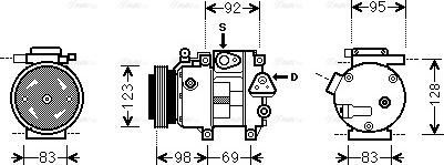 Ava Quality Cooling HY K239 - Kompresor, klima-Uređaj www.molydon.hr