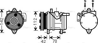 Ava Quality Cooling KAK168 - Kompresor, klima-Uređaj www.molydon.hr
