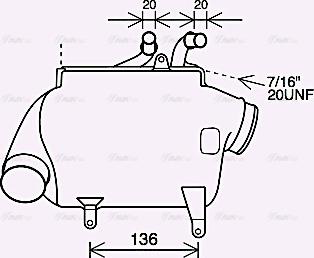 AVA MS4699 - Intercooler, hladnjak www.molydon.hr