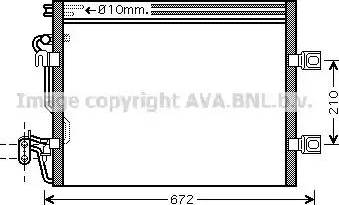 AVA MS 5392 - Kondenzator, klima-Uređaj www.molydon.hr