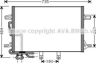 AVA MS5307 - Kondenzator, klima-Uređaj www.molydon.hr
