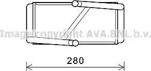AVA MS6594 - Izmjenjivač topline, grijanje unutrasnjeg prostora www.molydon.hr