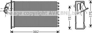 AVA MS 6355 - Izmjenjivač topline, grijanje unutrasnjeg prostora www.molydon.hr