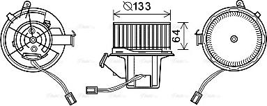 AVA MS8629 - Ventilator kabine/unutrasnjeg prostora www.molydon.hr