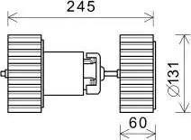 AVA MS8675 - Elektromotor, ventilator kabine/unutrasnjeg prostora www.molydon.hr