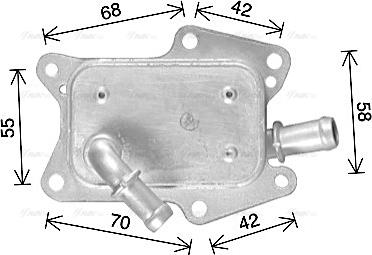AVA MS3750 - Uljni hladnjak, ulje za motor www.molydon.hr