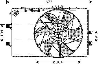 AVA MS7509 - Ventilator, hladjenje motora www.molydon.hr