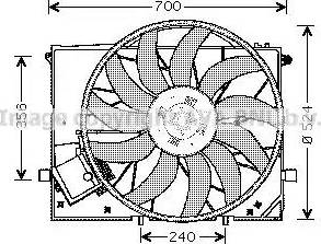 AVA MS7506 - Ventilator, hladjenje motora www.molydon.hr