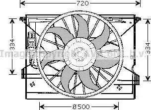 AVA MS7508 - Ventilator, hladjenje motora www.molydon.hr