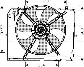 AVA MS 7503 - Ventilator, hladjenje motora www.molydon.hr