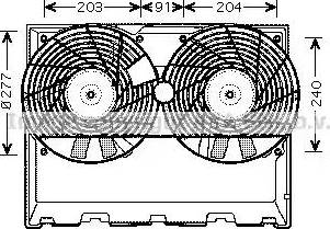 AVA MS7515 - Ventilator, hladjenje motora www.molydon.hr