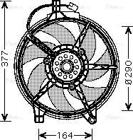 AVA MS7517 - Ventilator, hladjenje motora www.molydon.hr
