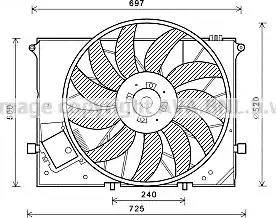 AVA MS7581 - Ventilator, hladjenje motora www.molydon.hr