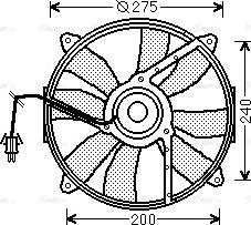 AVA MS7520 - Ventilator, hladjenje motora www.molydon.hr