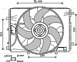 AVA MS7522 - Ventilator, hladjenje motora www.molydon.hr
