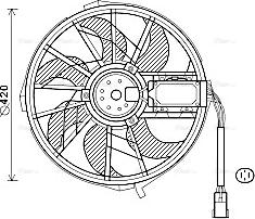 AVA MS7656 - Ventilator, hladjenje motora www.molydon.hr