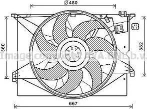 AVA MS7670 - Ventilator, hladjenje motora www.molydon.hr