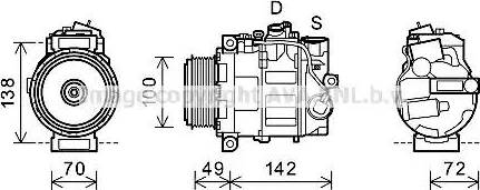 AVA MSK602 - Kompresor, klima-Uređaj www.molydon.hr