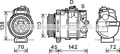 AVA MSK614 - Kompresor, klima-Uređaj www.molydon.hr