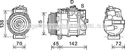 AVA MSK635 - Kompresor, klima-Uređaj www.molydon.hr