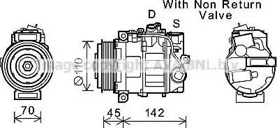 AVA MSK637 - Kompresor, klima-Uređaj www.molydon.hr