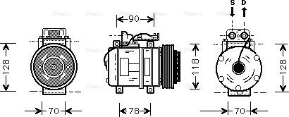 AVA MSK275 - Kompresor, klima-Uređaj www.molydon.hr