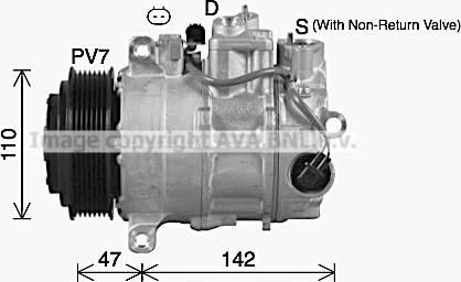 AVA MSK748 - Kompresor, klima-Uređaj www.molydon.hr