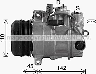 AVA MSK742 - Kompresor, klima-Uređaj www.molydon.hr