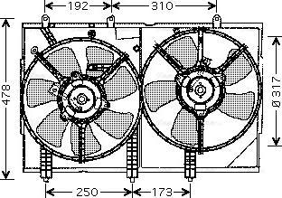 Ava Quality Cooling MT 7523 - Ventilator, hladjenje motora www.molydon.hr