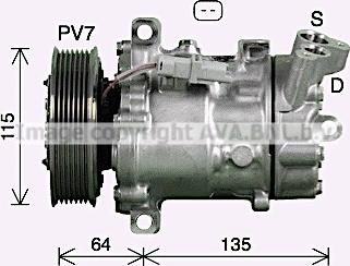 AVA RTK669 - Kompresor, klima-Uređaj www.molydon.hr