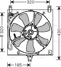 Ava Quality Cooling SZ 7504 - Ventilator, hladjenje motora www.molydon.hr