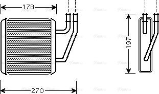 Ava Quality Cooling VN6203 - Izmjenjivač topline, grijanje unutrasnjeg prostora www.molydon.hr