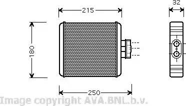 Ava Quality Cooling VW6196 - Izmjenjivač topline, grijanje unutrasnjeg prostora www.molydon.hr