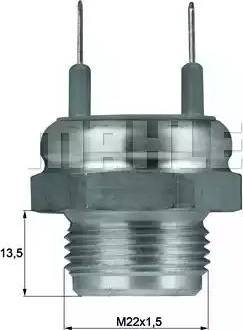 Behr TSW 2 - Prekidač temperature, ventilator radijatora / klima uređaja www.molydon.hr