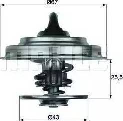 BEHR TX 18 55D - Termostat, rashladna tekućinu www.molydon.hr
