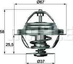 BEHR TX 20 71D - Termostat, rashladna tekućinu www.molydon.hr