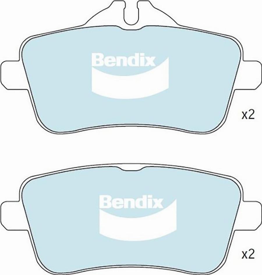 BENDIX DB2483 EURO+ - Komplet Pločica, disk-kočnica www.molydon.hr