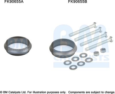 BM Catalysts FK90655 - Garnitura za montažu, katalizator www.molydon.hr