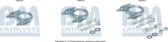 BM Catalysts FK90791 - Garnitura za montažu, katalizator www.molydon.hr