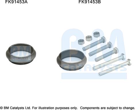 BM Catalysts FK91453 - Garnitura za montažu, katalizator www.molydon.hr