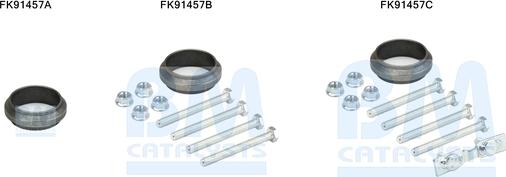 BM Catalysts FK91457 - Garnitura za montažu, katalizator www.molydon.hr