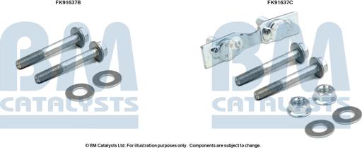 BM Catalysts FK91637 - Garnitura za montažu, katalizator www.molydon.hr