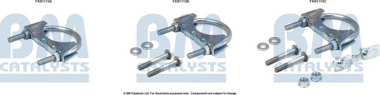 BM Catalysts FK91113 - Garnitura za montažu, katalizator www.molydon.hr