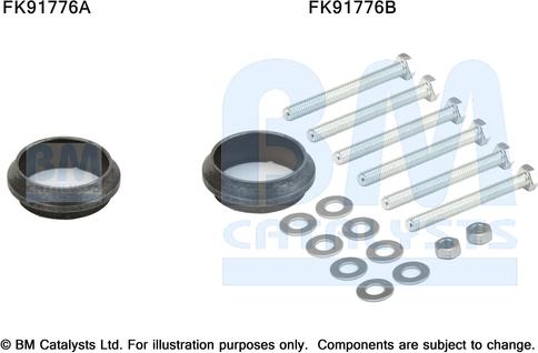 BM Catalysts FK91776 - Garnitura za montažu, katalizator www.molydon.hr